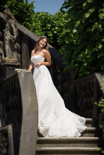 Brautkleid MissGermany 2019 Ivory Elsa MGB24 4 Bei Avorio Vestito Brautmode In Berlin