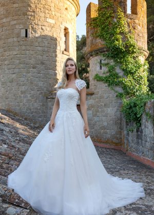 Brautkleid Dila B1932 1 Amera Vera 2019 Avorio Vestito Eiche Berlin