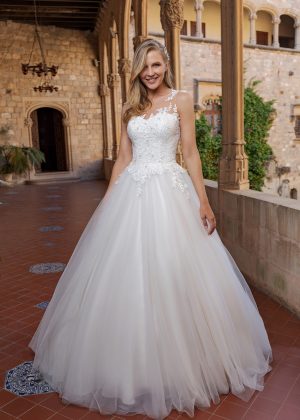 Brautkleid Florence B1939 1 Amera Vera 2019 Avorio Vestito Eiche Berlin