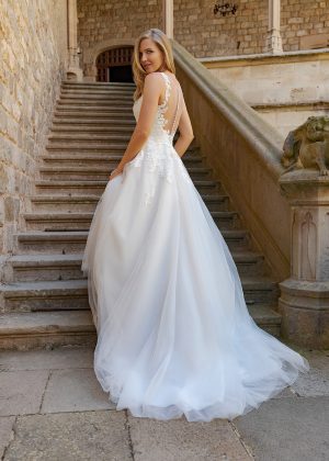 Brautkleid Kendra B1928 4 Amera Vera 2019 Avorio Vestito Eiche Berlin