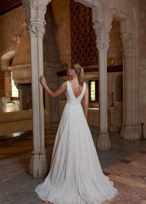 Brautkleid Leyla B1911 4 Amera Vera 2019 Avorio Vestito Eiche Berlin