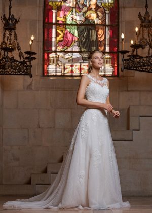 Brautkleid Lorena B1935 1 Amera Vera 2019 Avorio Vestito Eiche Berlin