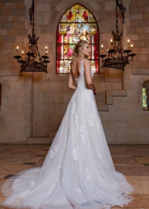 Brautkleid Lorena B1935 4 Amera Vera 2019 Avorio Vestito Eiche Berlin