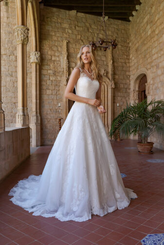 Brautkleid Medina B1918 1 Amera Vera 2019 Avorio Vestito Eiche Berlin