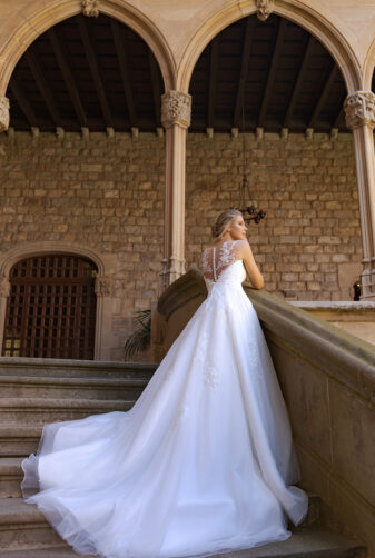 Brautkleid Stella B1736 4 Amera Vera 2019 Avorio Vestito Eiche Berlin
