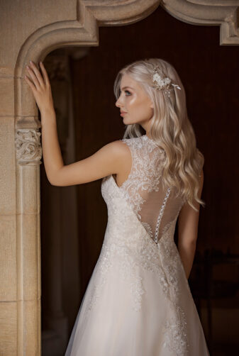 Brautkleid Ivory Aurora B1955 4 Guenstiges Hochzeitskleid 2019 Bei Avorio Vestito Eiche Berlin