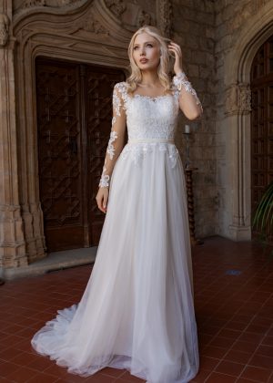 Brautkleid Ivory Kassandra B1930 1 Guenstiges Hochzeitskleid 2019 Bei Avorio Vestito Eiche Berlin