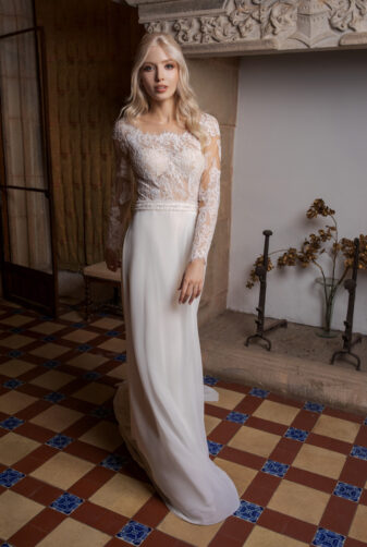 Brautkleid Ivory Kiana B1962 1 Guenstiges Hochzeitskleid 2019 Bei Avorio Vestito Eiche Berlin