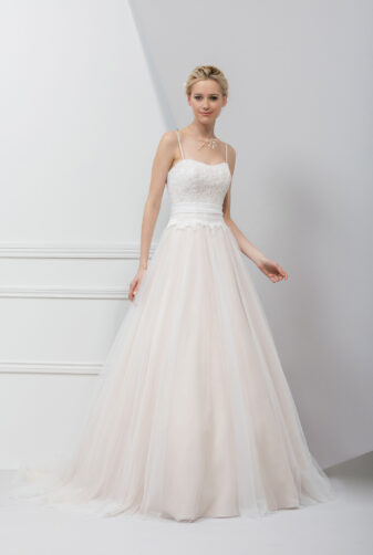 EGLANTINE CREATIONS 2019 Brautkleid EC19 TIARE 2047 Bei Avorio Vestito Eiche Berlin