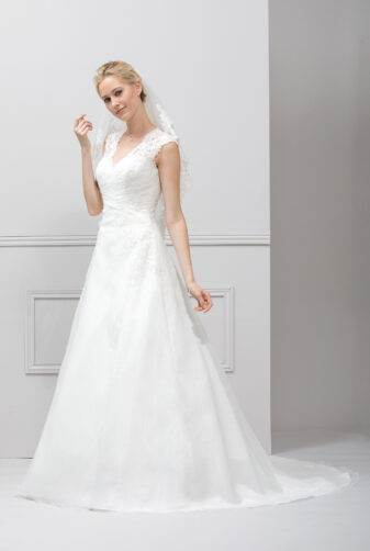 EGLANTINE CREATIONS 2019 Brautkleid EC19 TILLEUL 2304 Bei Avorio Vestito Eiche Berlin
