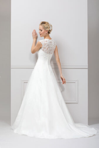 EGLANTINE CREATIONS 2019 Brautkleid EC19 TILLEUL 2314 Bei Avorio Vestito Eiche Berlin