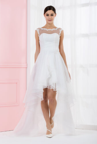 EGLANTINE CREATIONS 2019 Brautkleid EC19 TOULOUSE 1327 Bei Avorio Vestito Eiche Berlin