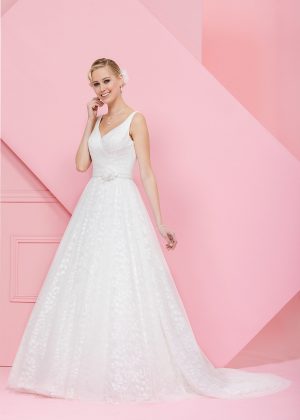 EGLANTINE CREATIONS 2019 Brautkleid EC19 TREFLE 1513 Bei Avorio Vestito Eiche Berlin