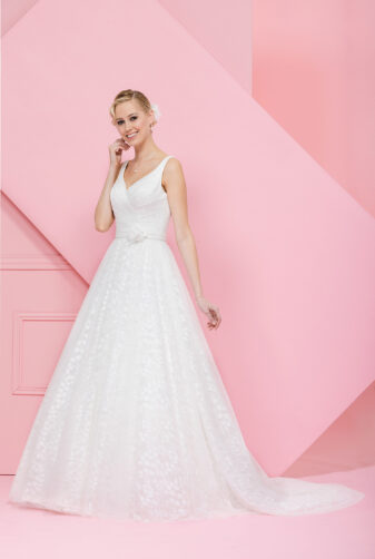 EGLANTINE CREATIONS 2019 Brautkleid EC19 TREFLE 1513 Bei Avorio Vestito Eiche Berlin