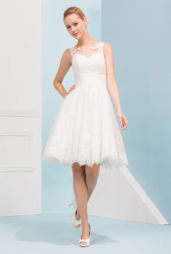 EGLANTINE CREATIONS 2019 Brautkleid EC19 Tempo 2546 Bei Avorio Vestito Eiche Berlin