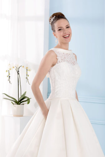 EGLANTINE CREATIONS 2019 Brautkleid EC19 Tendresse 2113 Bei Avorio Vestito Eiche Berlin