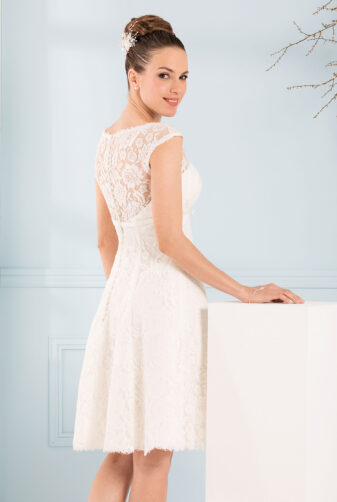 EGLANTINE CREATIONS 2019 Brautkleid EC19 Thea 2603 Bei Avorio Vestito Eiche Berlin