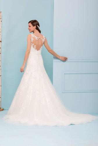 EGLANTINE CREATIONS 2019 Brautkleid EC19 Theatre 2765 Bei Avorio Vestito Eiche Berlin