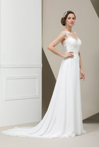 EGLANTINE CREATIONS 2019 Brautkleid EC19 Timide 000077 Bei Avorio Vestito Eiche Berlin