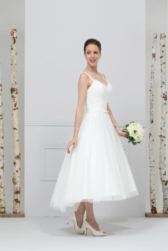 EGLANTINE CREATIONS 2019 Brautkleid EC19 Tunis 4120 Bei Avorio Vestito Eiche Berlin
