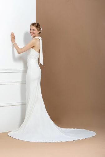 EGLANTINE CREATIONS 2019 Brautkleid EGC19 Privee Zora 12535 Bei Avorio Vestito Eiche Berlin