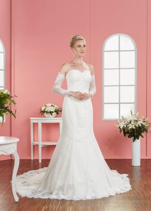 Fuchs 2019 Brautkleid D 03283 Avorio Vestito Eiche Brautmode Berlin