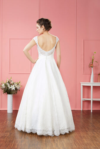 Fuchs 2019 Brautkleid D 03284 2 Avorio Vestito Eiche Brautmode Berlin