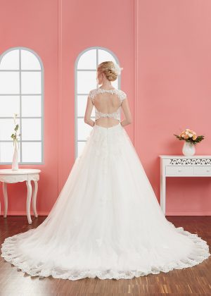 Fuchs 2019 Brautkleid D 03285 2 Avorio Vestito Eiche Brautmode Berlin