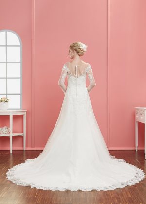 Fuchs 2019 Brautkleid D 03290 2 Avorio Vestito Eiche Brautmode Berlin