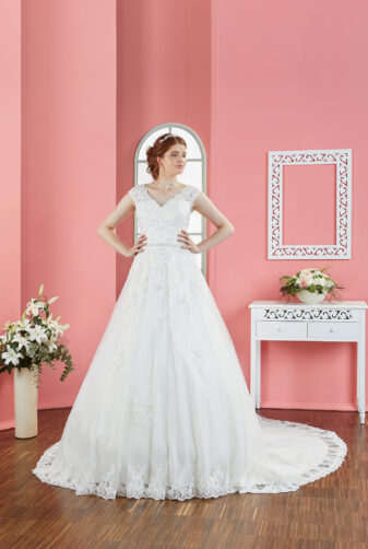 Fuchs 2019 Brautkleid D 03301 1 Avorio Vestito Eiche Brautmode Berlin