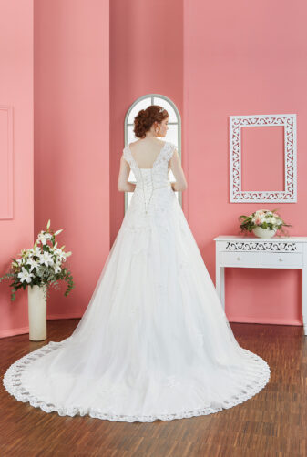 Fuchs 2019 Brautkleid D 03301 2 Avorio Vestito Eiche Brautmode Berlin