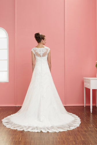 Fuchs 2019 Brautkleid D 03304 2 Avorio Vestito Eiche Brautmode Berlin