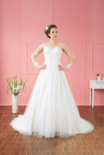 Fuchs 2019 Brautkleid D 03307 Avorio Vestito Eiche Brautmode Berlin