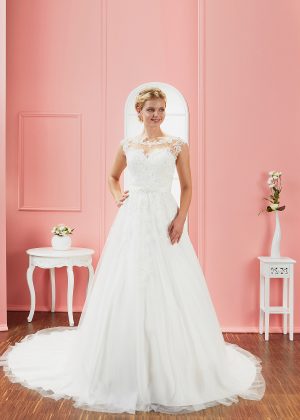 Fuchs 2019 Brautkleid D 03309 1 Avorio Vestito Eiche Brautmode Berlin