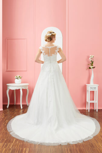 Fuchs 2019 Brautkleid D 03309 2 Avorio Vestito Eiche Brautmode Berlin