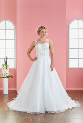 Fuchs 2019 Brautkleid R 01181 Avorio Vestito Eiche Brautmode Berlin
