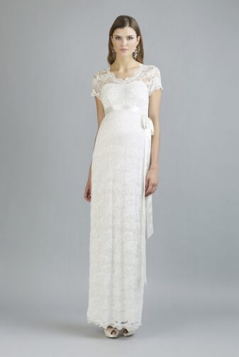 Sweetbelly 2019 Umstandskleid Abby Ivory Langes Kleid Avorio Vestito Eiche Brautmode Berlin