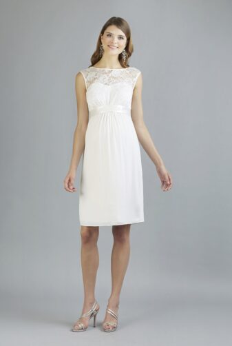 Sweetbelly 2019 Umstandskleid Cassidy Ivory Kurzes Kleid Avorio Vestito Eiche Brautmode Berlin