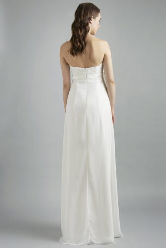 Sweetbelly 2019 Umstandskleid Felice Ivory Back Avorio Vestito Eiche Brautmode Berlin