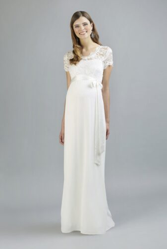 Sweetbelly 2019 Umstandskleid Kimberley Ivory Langes Kleid Avorio Vestito Eiche Brautmode Berlin
