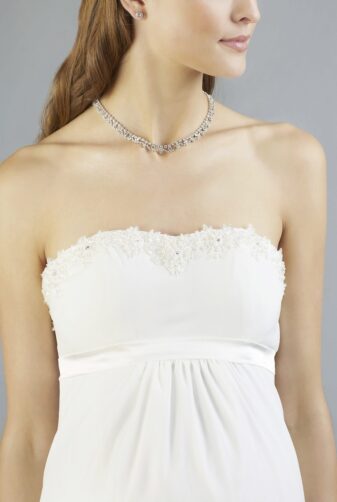 Sweetbelly 2019 Umstandskleid Lilou Ivory Detail Avorio Vestito Eiche Brautmode Berlin