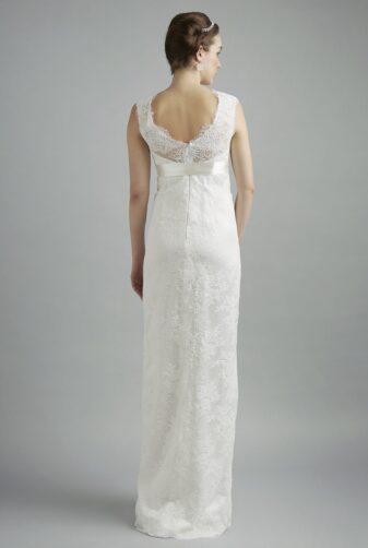 Sweetbelly 2019 Umstandskleid Madelaine Ivory Back Avorio Vestito Eiche Brautmode Berlin