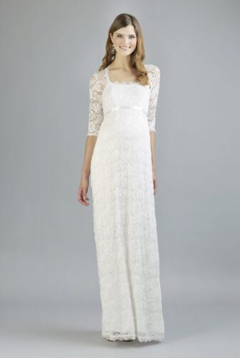 Sweetbelly 2019 Umstandskleid Mara Ivory Langes Kleid Avorio Vestito Eiche Brautmode Berlin