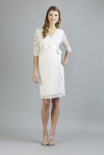 Sweetbelly 2019 Umstandskleid Phillipa Ivory Kurzes Kleid Avorio Vestito Eiche Brautmode Berlin