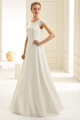 Brautkleid Bianco Evento 2019 LETIZIA 1 Bei Avorio Vestito BrideStore And More Brautmode Berlin