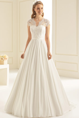 Brautkleid Bianco Evento 2019 OMNIA 1 Bei Avorio Vestito BrideStore And More Brautmode Berlin