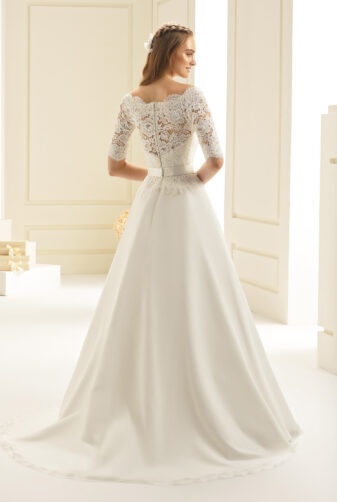Brautkleid Bianco Evento 2019 Bridal Dress ASPEN 3 Bei Avorio Vestito BrideStore And More Brautmode Berlin