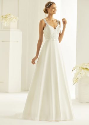 Brautkleid Bianco Evento 2019 Bridal Dress BLANCA 1 Bei Avorio Vestito BrideStore And More Brautmode Berlin