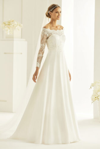 Brautkleid Bianco Evento 2019 Bridal Dress HEIDI 1 Bei Avorio Vestito BrideStore And More Brautmode Berlin