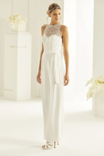 Brautkleid Bianco Evento 2019 Bridal Jumpsuit SAMANTA 1 Bei Avorio Vestito BrideStore And More Brautmode Berlin